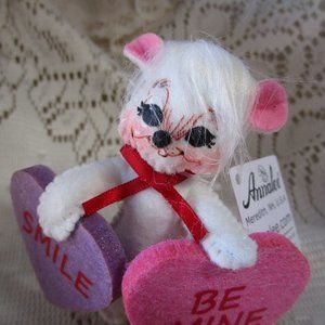 New Annalee Be Mine Valentine mouse 3" Tall